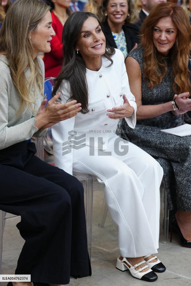 Queen Letizia Attends Delivery The Retina ECO 2025 Awards - Madrid