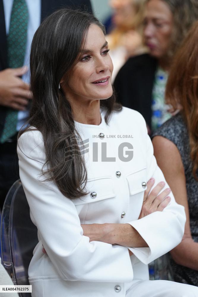 Queen Letizia Attends Delivery The Retina ECO 2025 Awards - Madrid