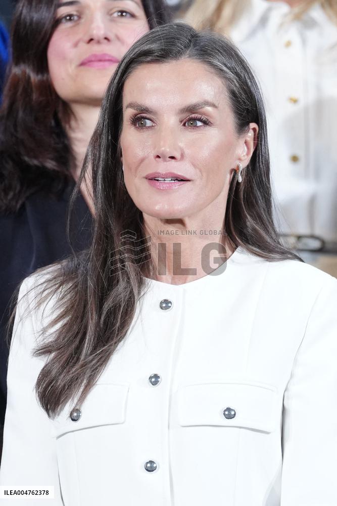 Queen Letizia Attends Delivery The Retina ECO 2025 Awards - Madrid