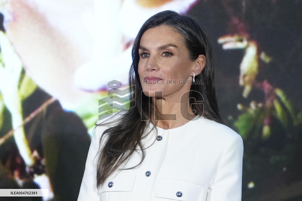 Queen Letizia Attends Delivery The Retina ECO 2025 Awards - Madrid