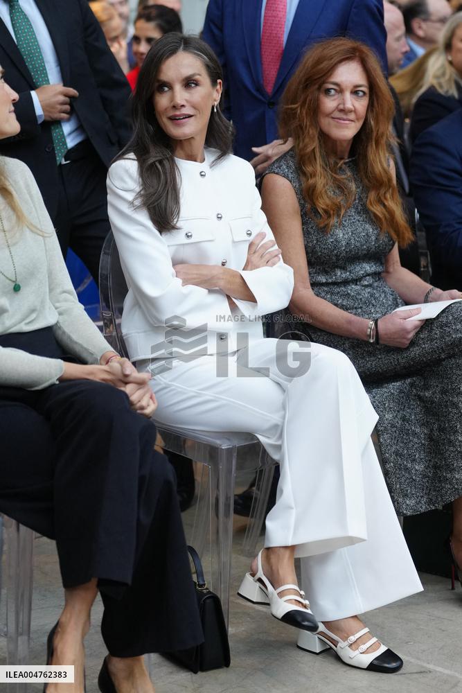 Queen Letizia Attends Delivery The Retina ECO 2025 Awards - Madrid