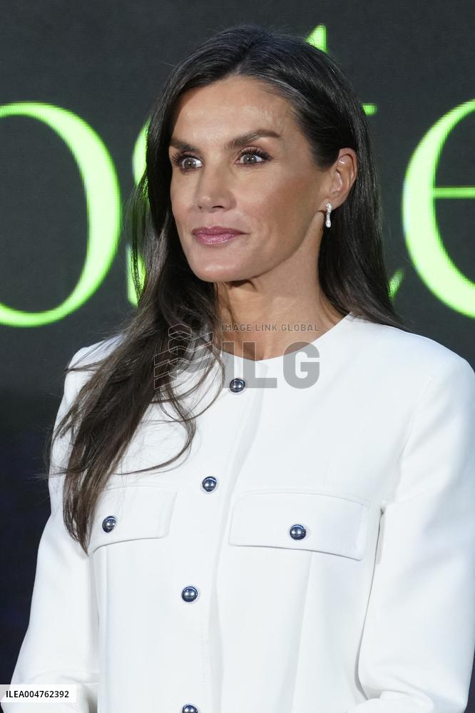 Queen Letizia Attends Delivery The Retina ECO 2025 Awards - Madrid