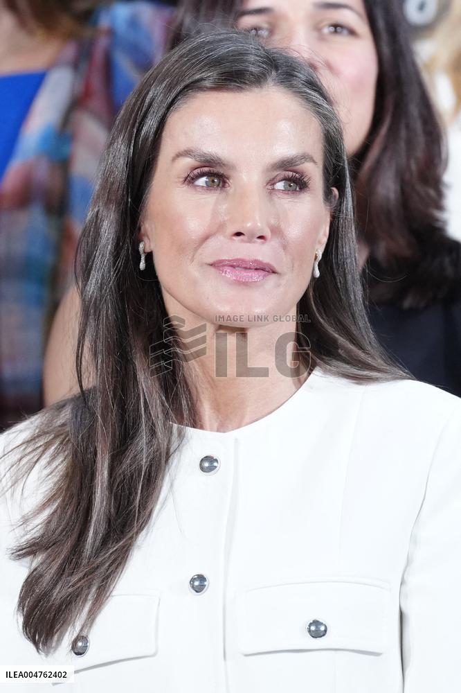 Queen Letizia Attends Delivery The Retina ECO 2025 Awards - Madrid
