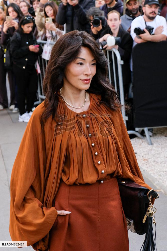 PFW - Celebs At Lanvin