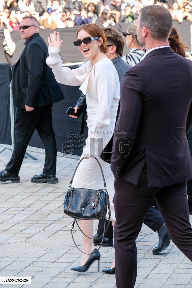 PFW - Celebs At Louis Vuitton