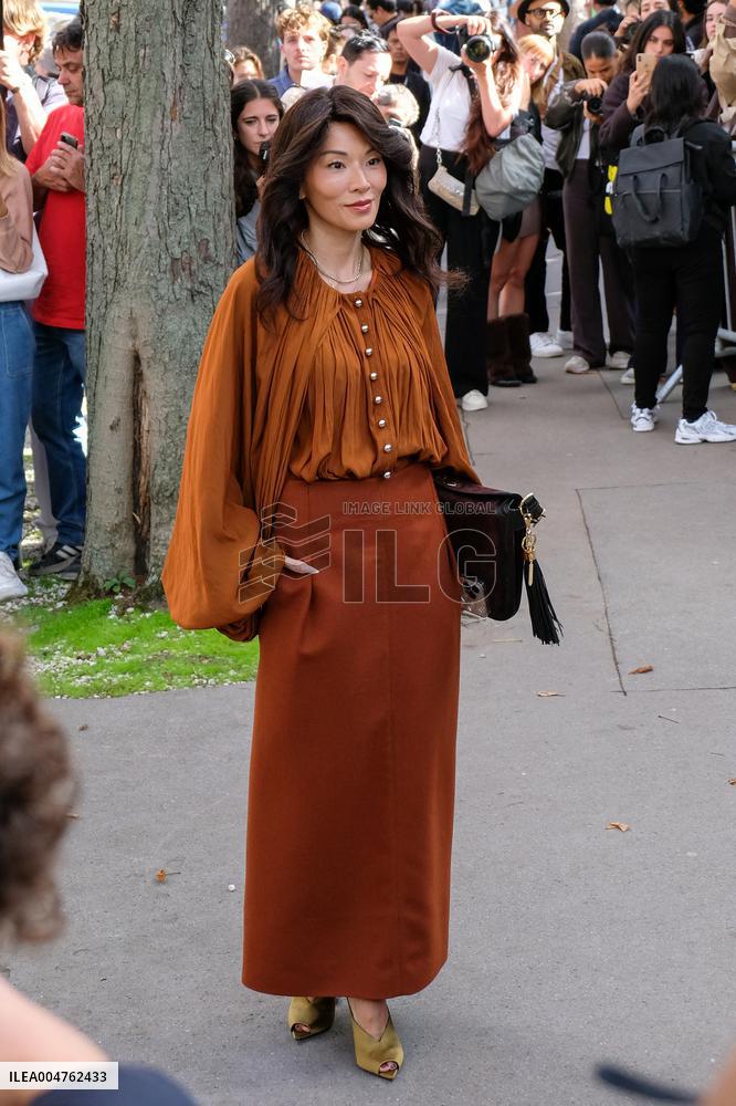 PFW - Celebs At Lanvin