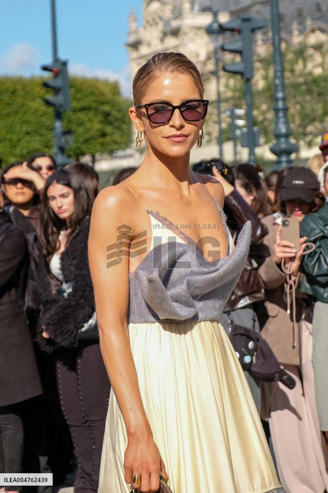 PFW - Caroline Daur At Louis Vuitton