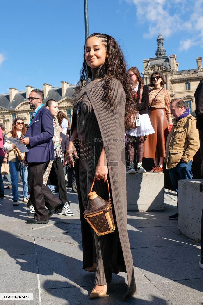 PFW - Lena Situations At Louis Vuitton