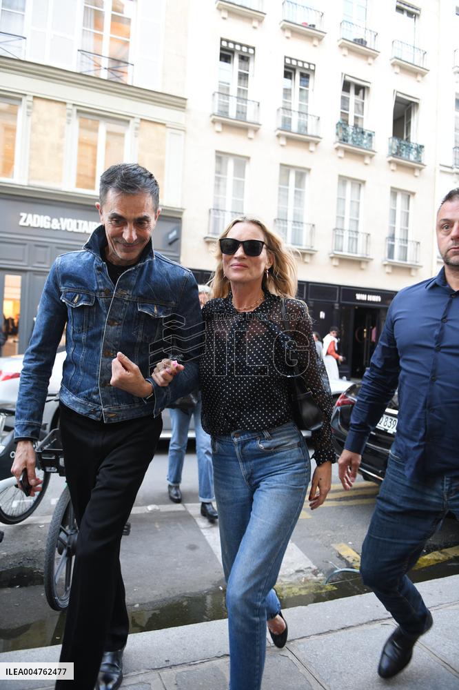 PFW - Kate Moss Sighting