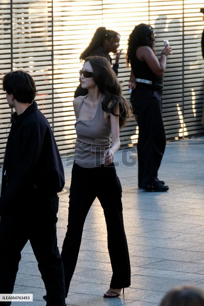 PFW - Celebs At Courreges Show