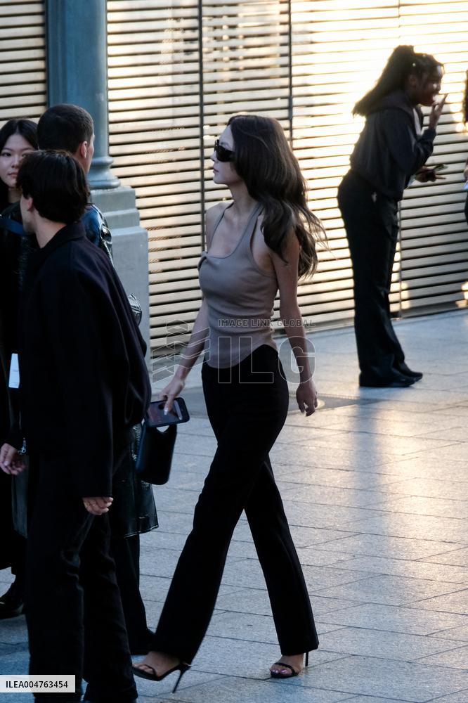 PFW - Celebs At Courreges Show