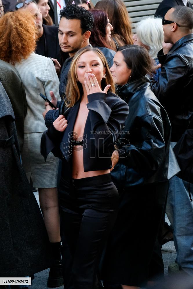 PFW - Celebs At Courreges Show