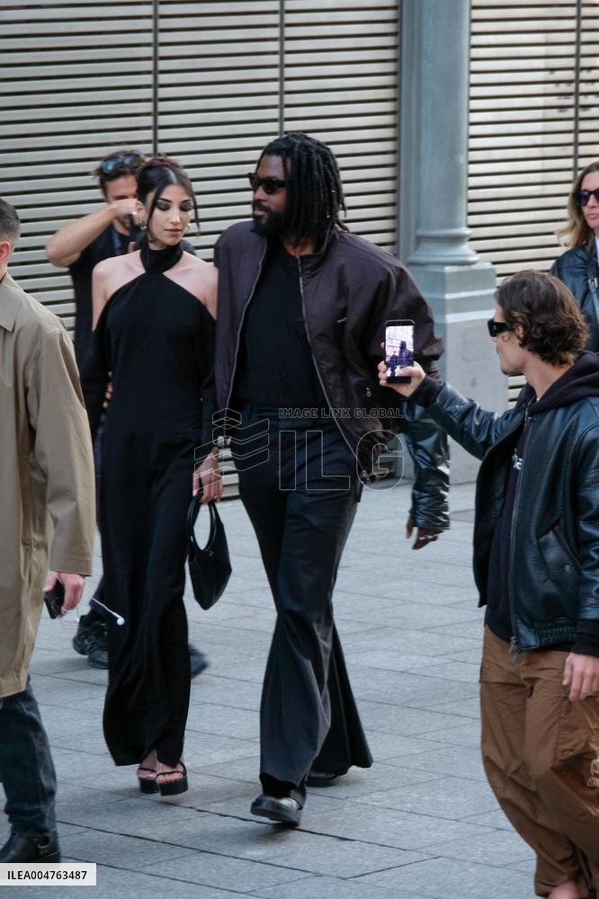 PFW - Celebs At Courreges Show