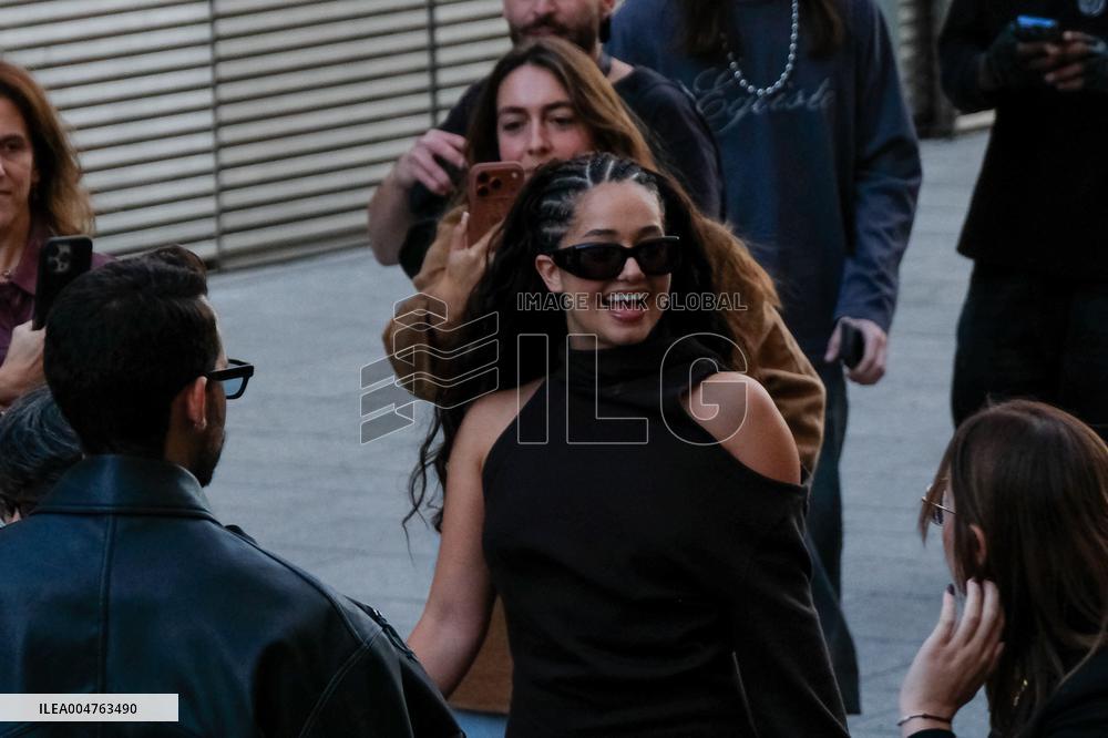 PFW - Celebs At Courreges Show