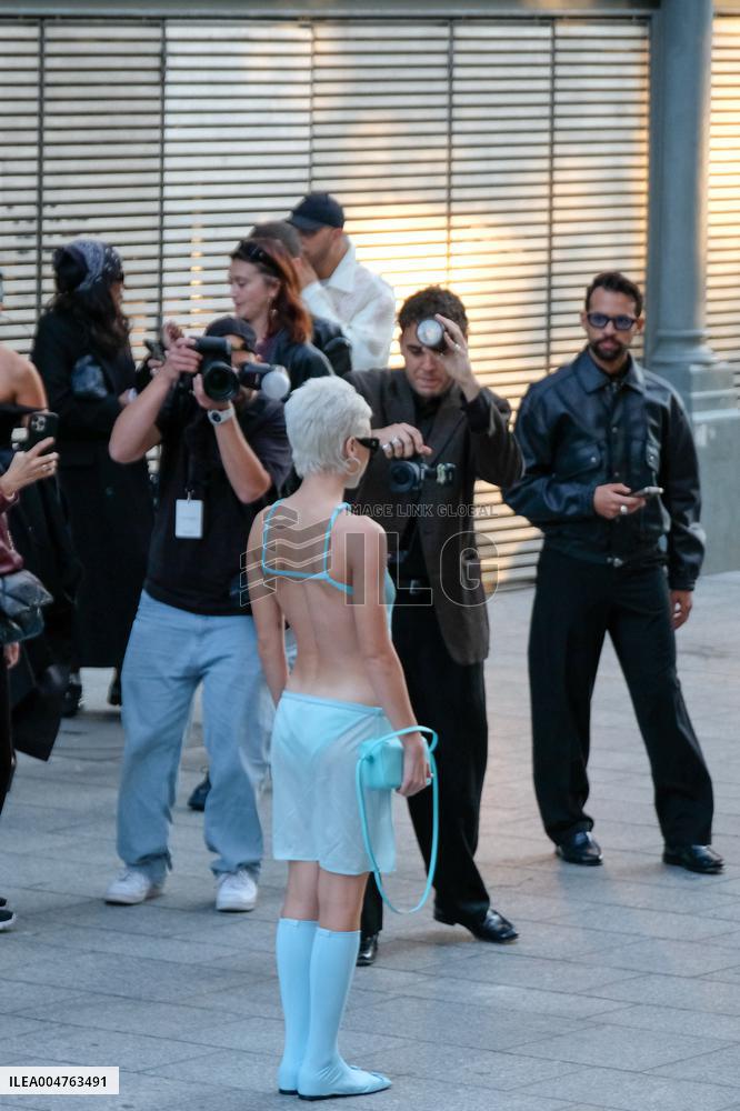 PFW - Celebs At Courreges Show