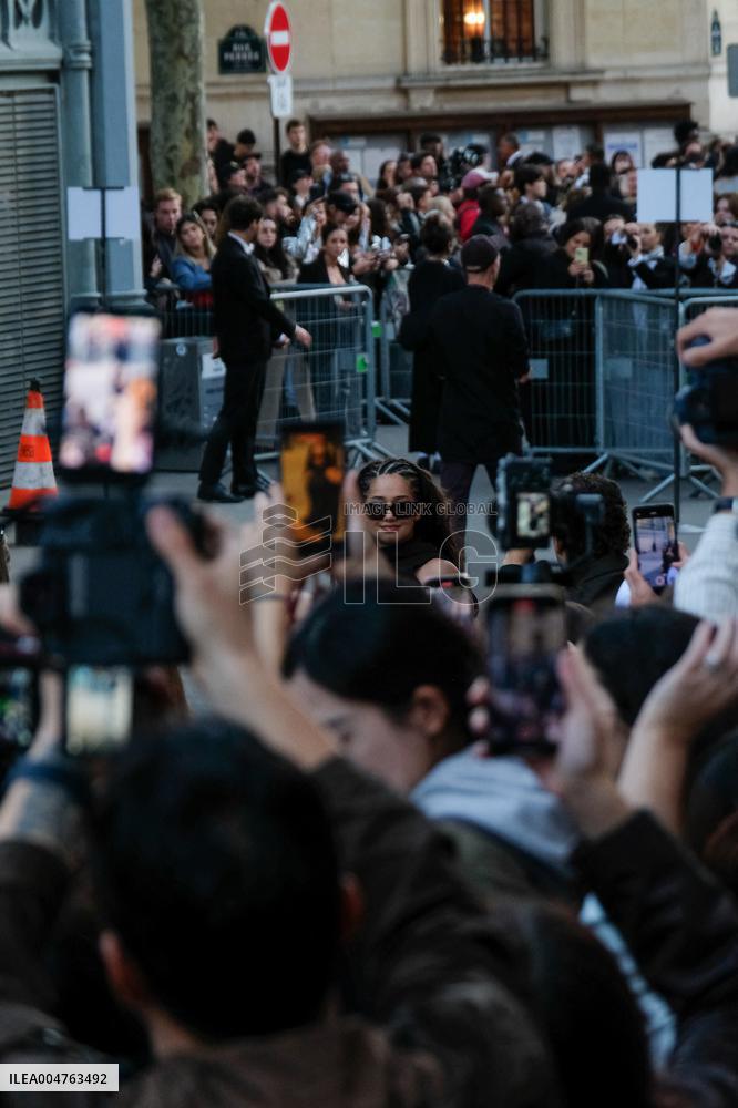 PFW - Celebs At Courreges Show