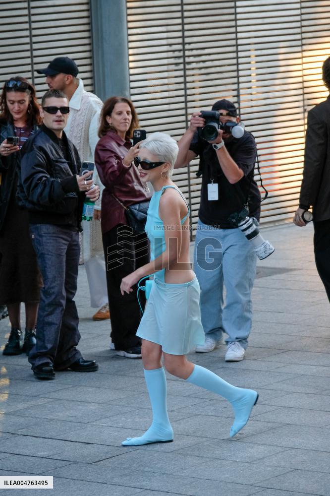 PFW - Celebs At Courreges Show