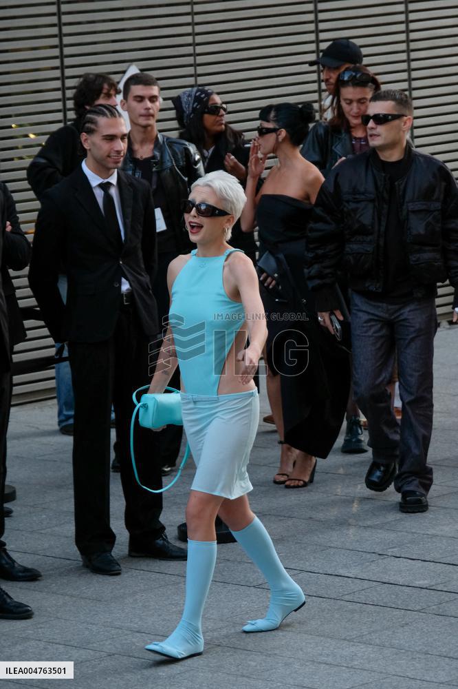 PFW - Celebs At Courreges Show