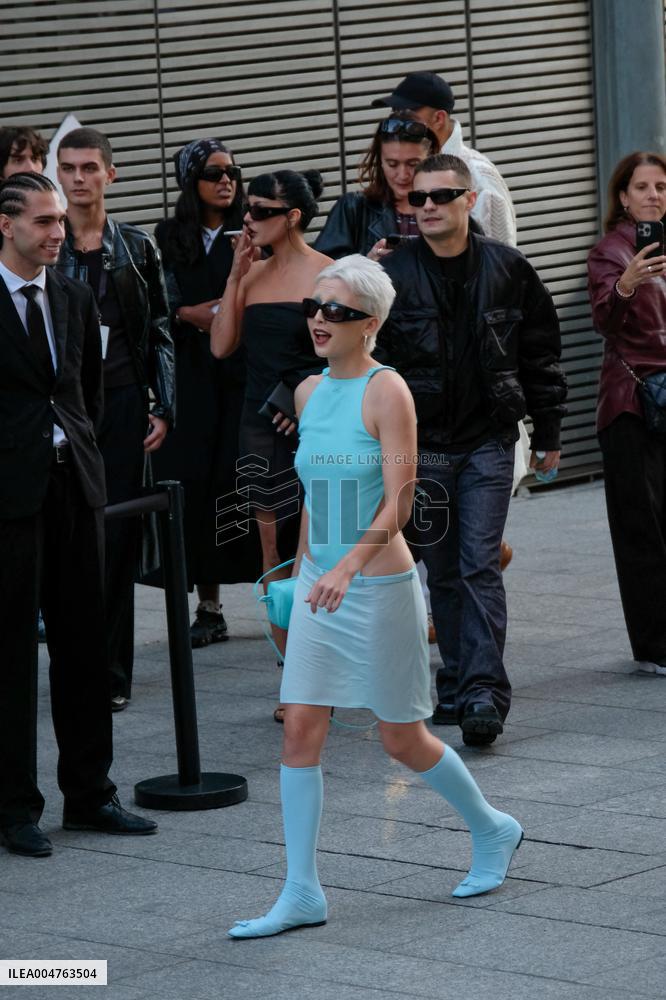 PFW - Celebs At Courreges Show