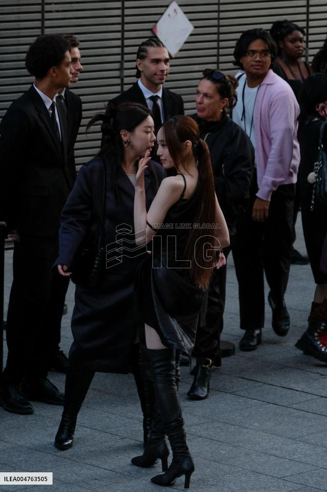 PFW - Celebs At Courreges Show