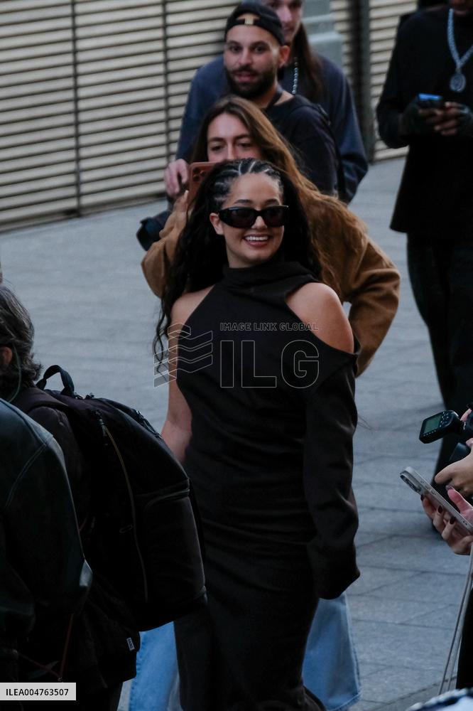 PFW - Celebs At Courreges Show