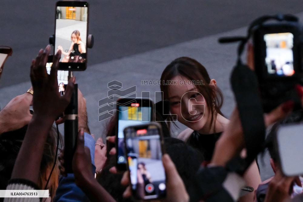 PFW - Celebs At Courreges Show