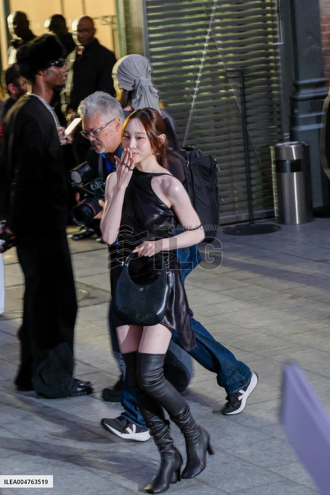 PFW - Celebs At Courreges Show