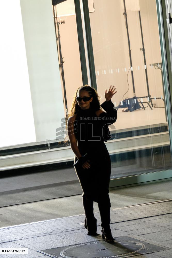 PFW - Celebs At Courreges Show