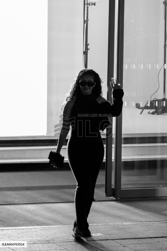 PFW - Celebs At Courreges Show