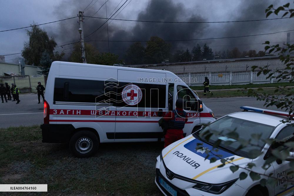 Drone Strike Aftermath - Kharkiv