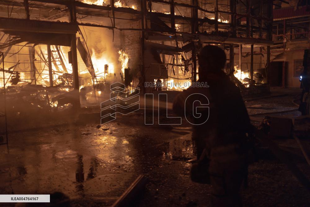 Airstrikes Aftermath - Kharkiv