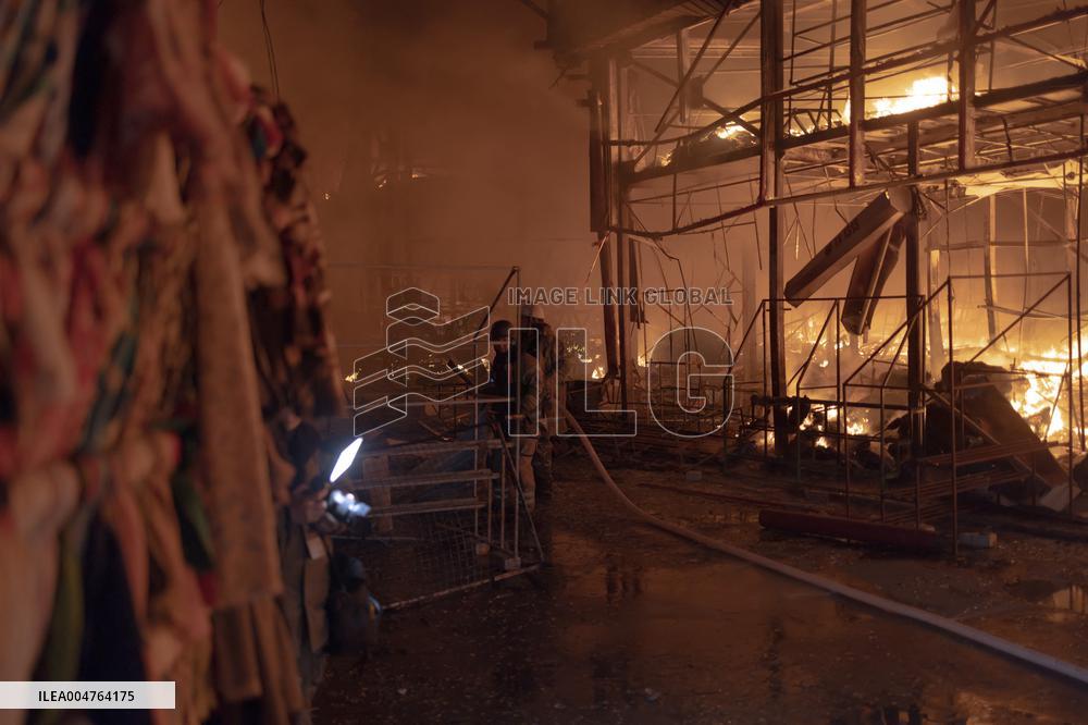 Airstrikes Aftermath - Kharkiv