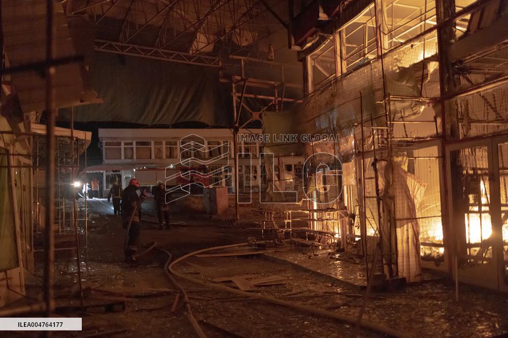 Airstrikes Aftermath - Kharkiv