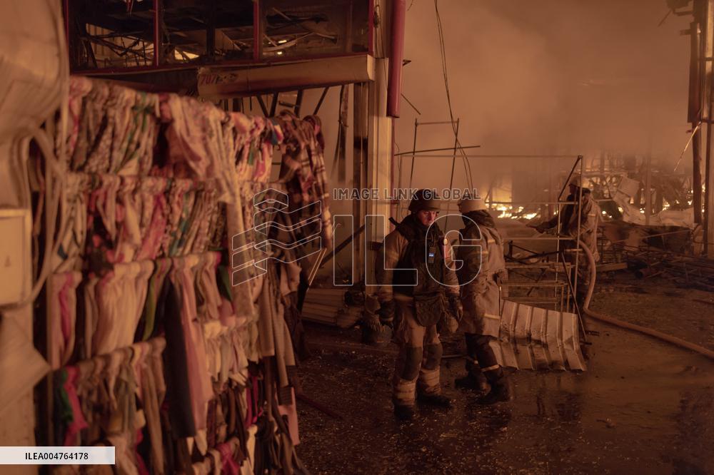 Airstrikes Aftermath - Kharkiv