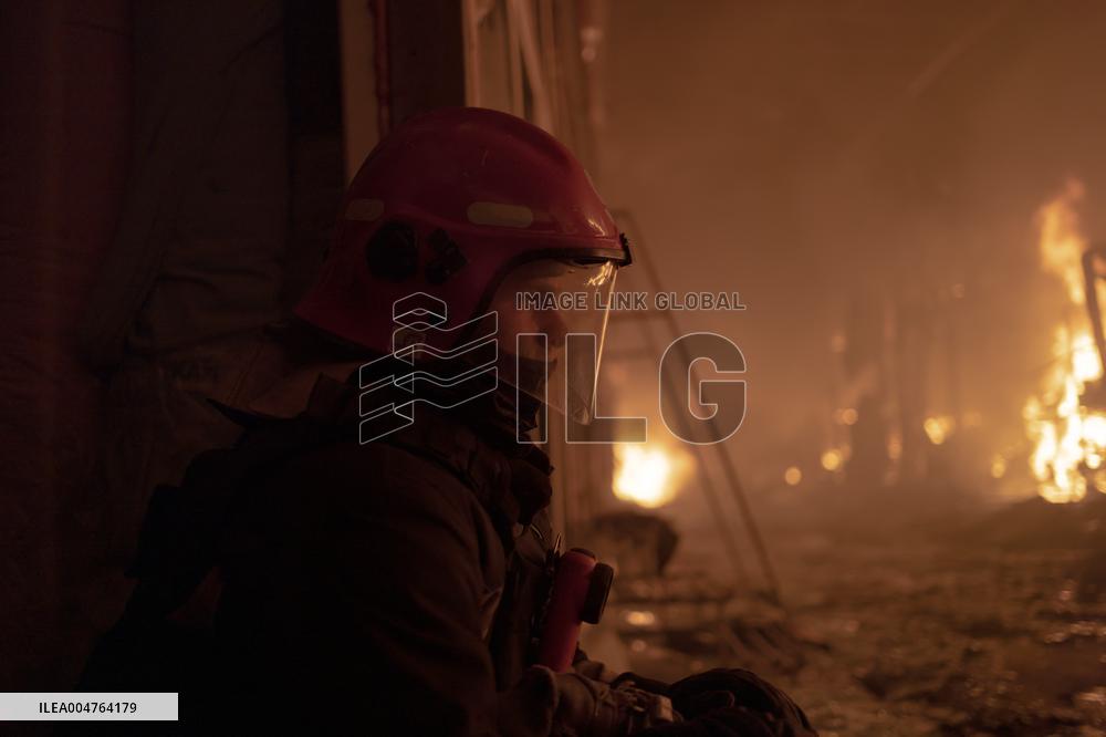 Airstrikes Aftermath - Kharkiv