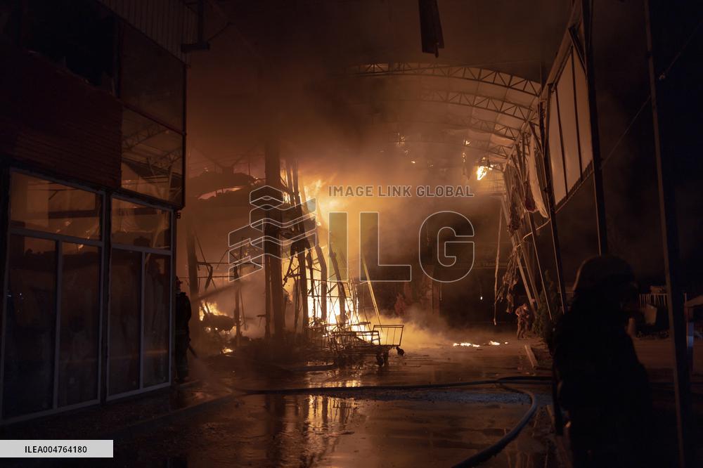 Airstrikes Aftermath - Kharkiv