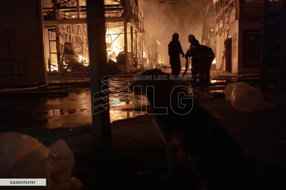 Airstrikes Aftermath - Kharkiv