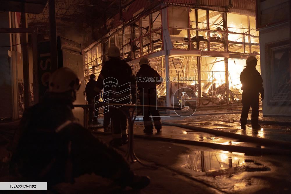 Airstrikes Aftermath - Kharkiv