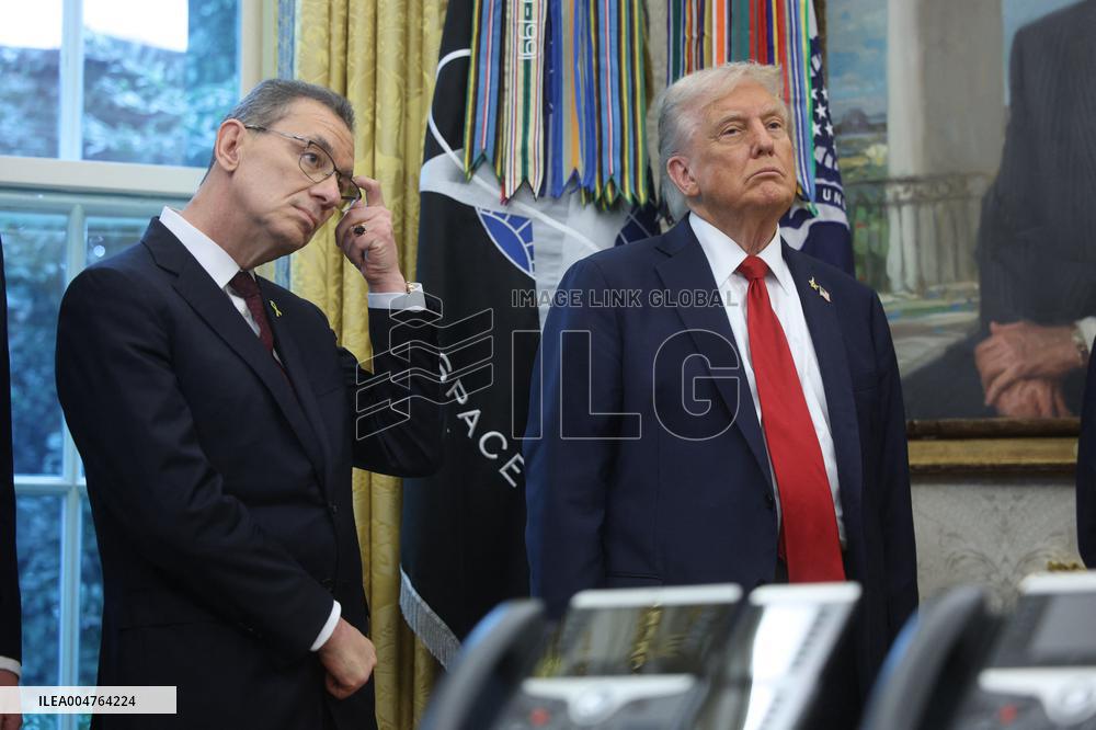 President Trump at the White House - Washington