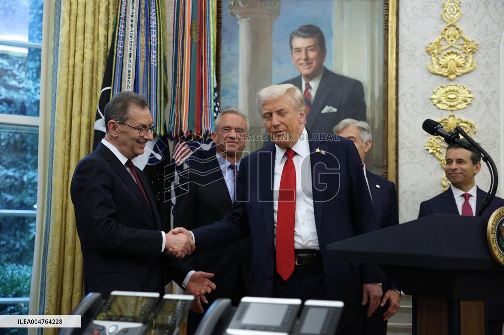 President Trump at the White House - Washington
