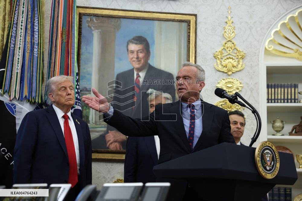 President Trump at the White House - Washington