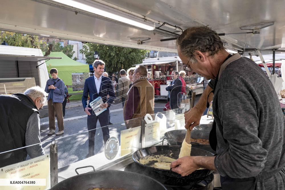 Gabriel Attal Supports Catherine Simonin - Montauban