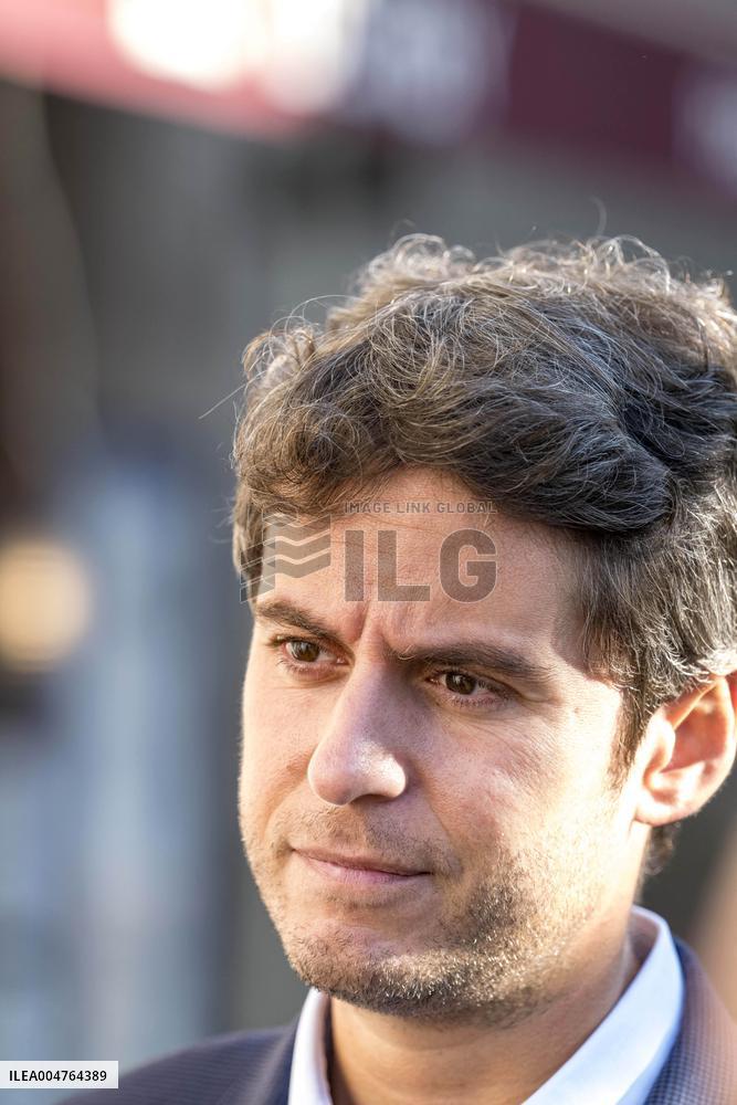 Gabriel Attal Supports Catherine Simonin - Montauban