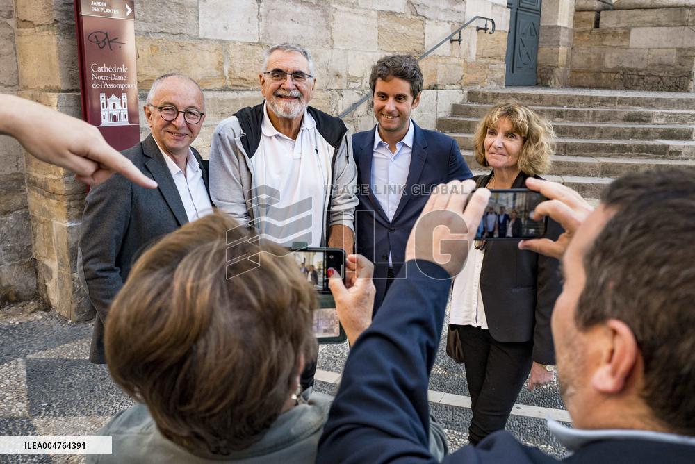 Gabriel Attal Supports Catherine Simonin - Montauban