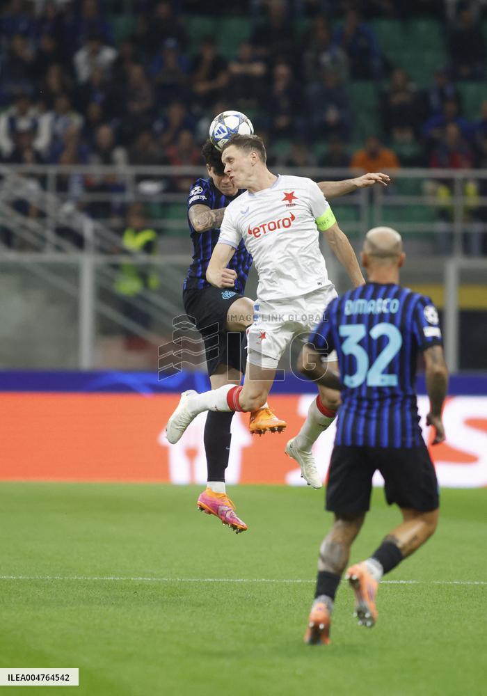 CALCIO - UEFA Champions League - Inter - FC Internazionale vs SK Slavia Praha