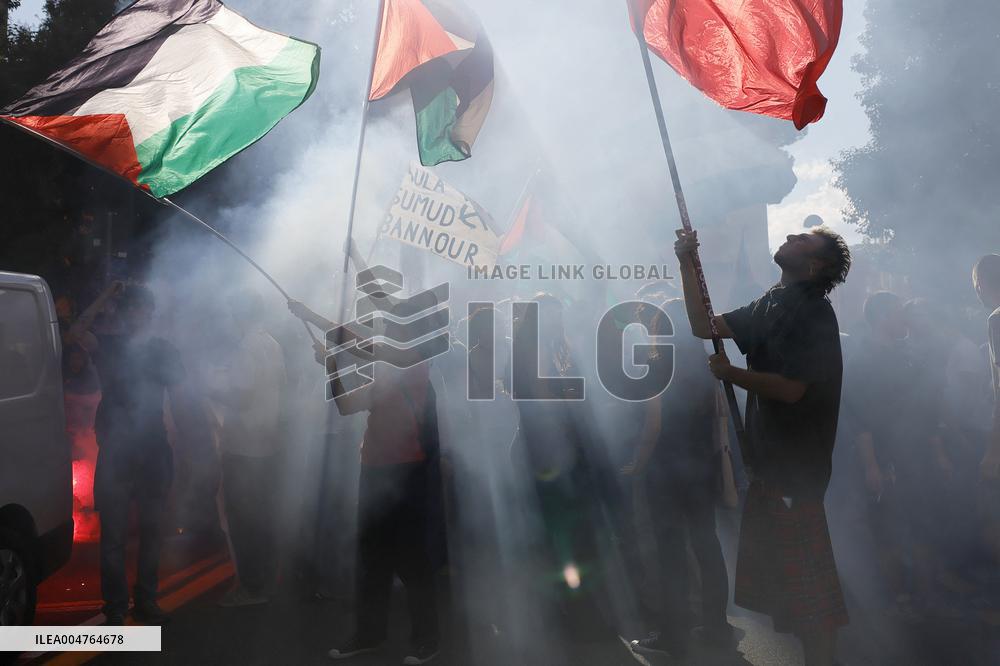 Students Demonstration to Support Palestine - Rome