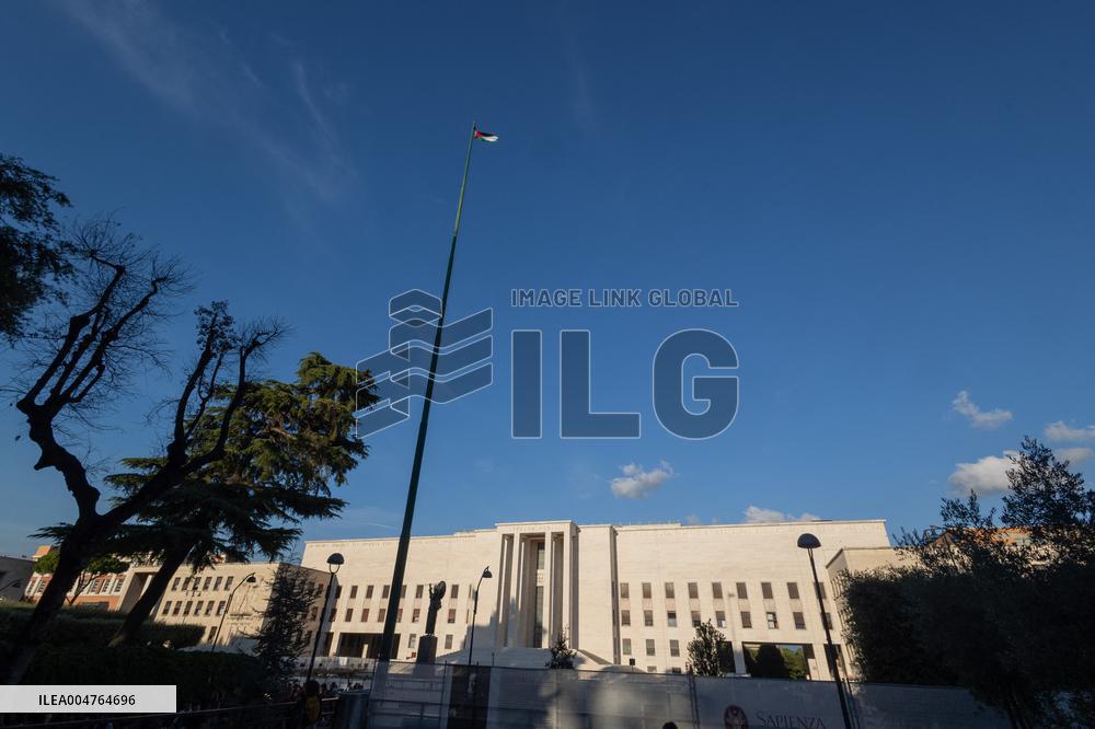 Students Demonstration to Support Palestine - Rome