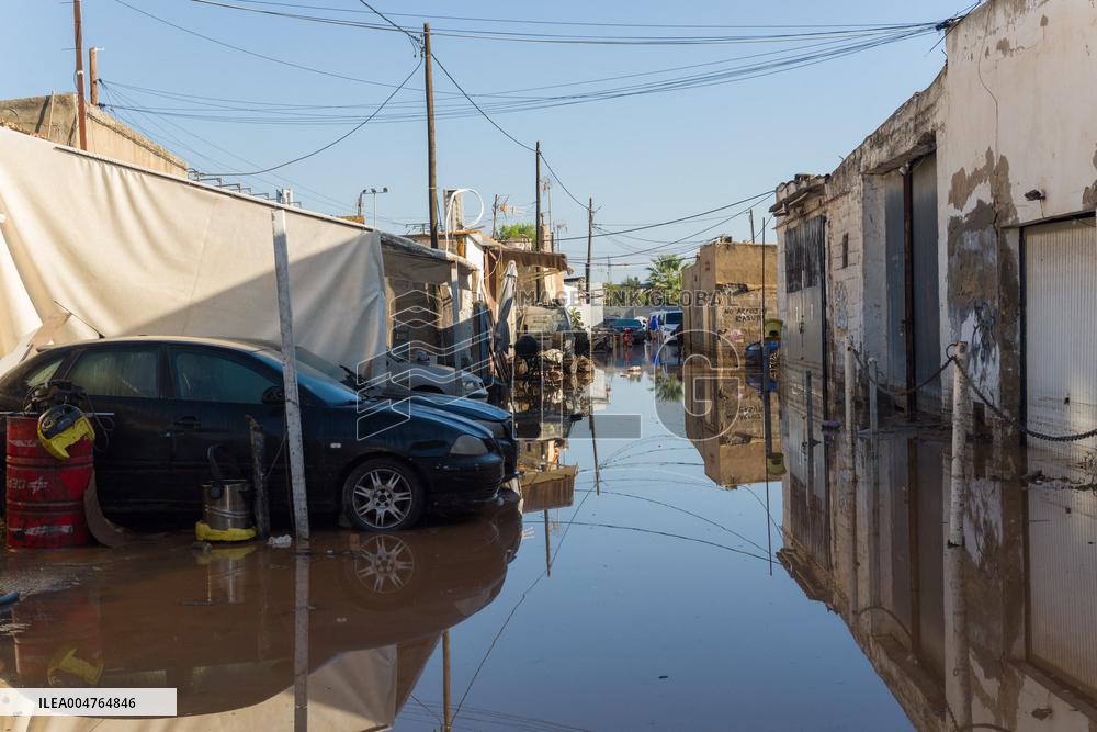 Cleanup Work In Ibiza After Floods - Spain