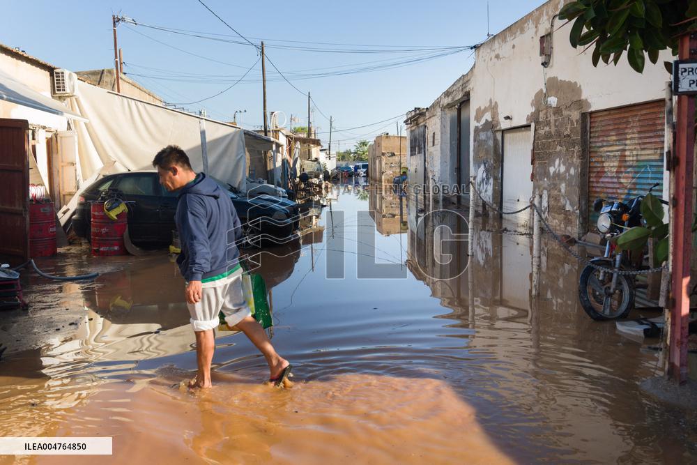 Cleanup Work In Ibiza After Floods - Spain