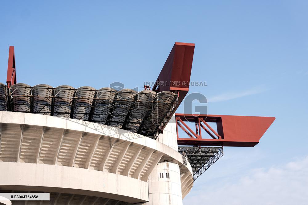 General View Of San Siro Stadium In Milan - Italy